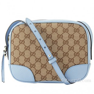 グッチスーパーコピー GUCCI 斜めがけショルダーバッグ レディース カーキ/ライトブルー 449413ky9lg8611 - 商品画像 1