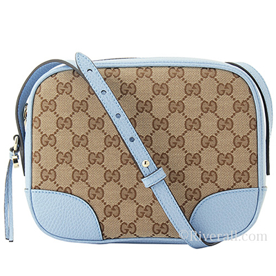 グッチスーパーコピー GUCCI 斜めがけショルダーバッグ レディース カーキ/ライトブルー 449413ky9lg8611 - 商品画像 3