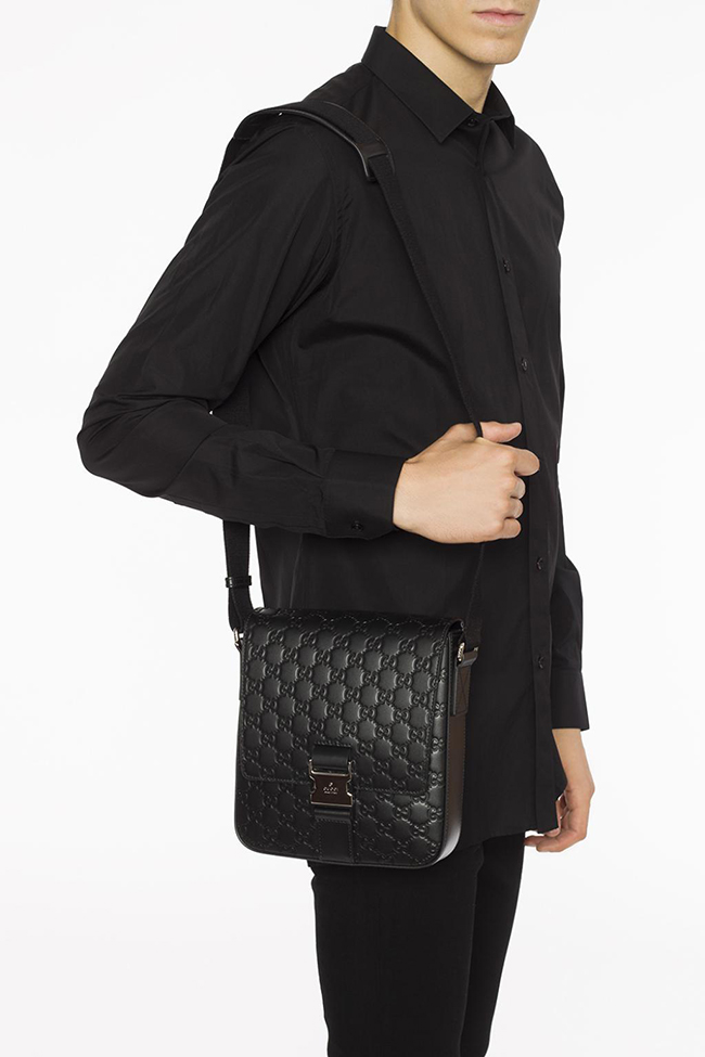 GUCCIコピー グッチ 473877CWCBN1000 シグネチャー ショルダー バッグ GG 男性 メンズ ギフト プレゼント - 商品画像 5