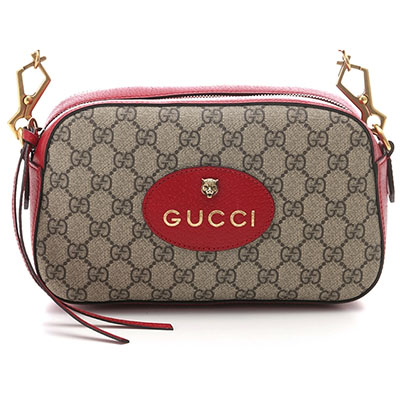 GUCCIコピー グッチ GGスプリームショルダーバッグ ベージュ/レッド 476466 - 商品画像 5