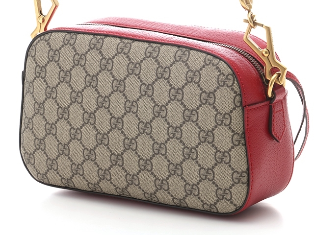 GUCCIコピー グッチ GGスプリームショルダーバッグ ベージュ/レッド 476466 - 商品画像 3