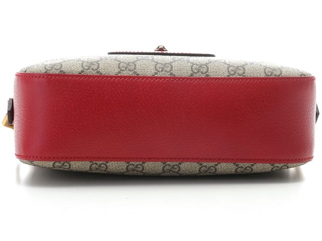 GUCCIコピー グッチ GGスプリームショルダーバッグ ベージュ/レッド 476466 - 商品画像 6