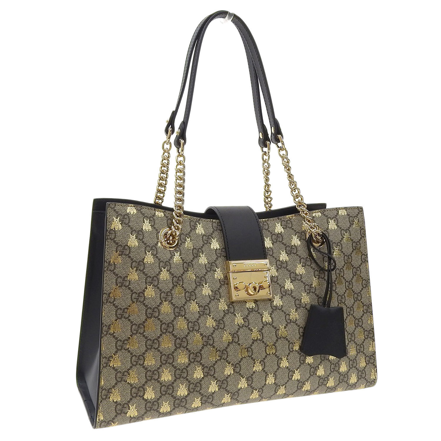 グッチ GUCCI ショルダーバッグ バッグ ベージュ ブラック ビーモチーフ レディース 479197 9F26G 8319 - 商品画像 3