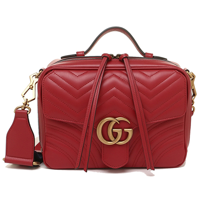 グッチ ハンドバッグ ショルダーバッグ レディース GUCCI 498100 DTDPT 8227 レッド - 商品画像 7