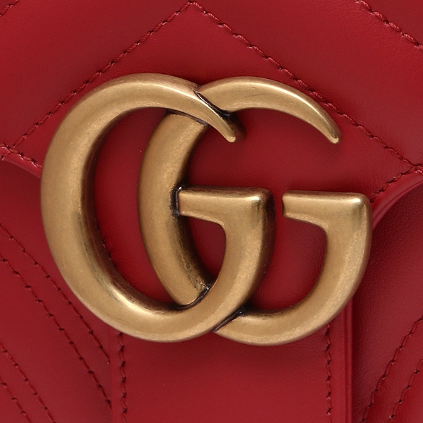 グッチ ハンドバッグ ショルダーバッグ レディース GUCCI 498100 DTDPT 8227 レッド - 商品画像 8