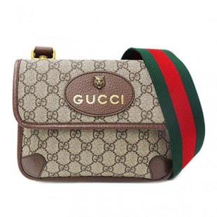 グッチスーパーコピー GUCCI GGスプリーム スモール メッセンジャーバッグ ショルダー シェリー ベージュ×エボニー 501050 9C2VT 8745 - 商品画像 2