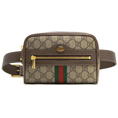 グッチ GUCCI ベルトバッグ/ウエストバッグ GGスプリーム/GG SUPREME ベージュ&エボニー&ブラウン 517076 96I3B 8745 2019年春夏新作 メンズ レディース - 商品画像 7