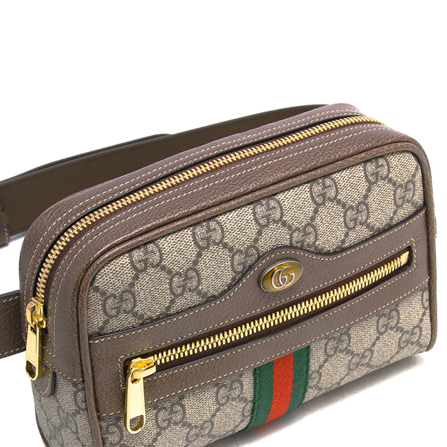 グッチ GUCCI ベルトバッグ/ウエストバッグ GGスプリーム/GG SUPREME ベージュ&エボニー&ブラウン 517076 96I3B 8745 2019年春夏新作 メンズ レディース - 商品画像 9