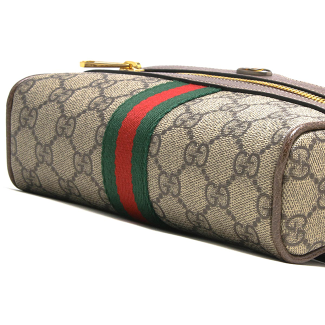 グッチ GUCCI ベルトバッグ/ウエストバッグ GGスプリーム/GG SUPREME ベージュ&エボニー&ブラウン 517076 96I3B 8745 2019年春夏新作 メンズ レディース - 商品画像 3