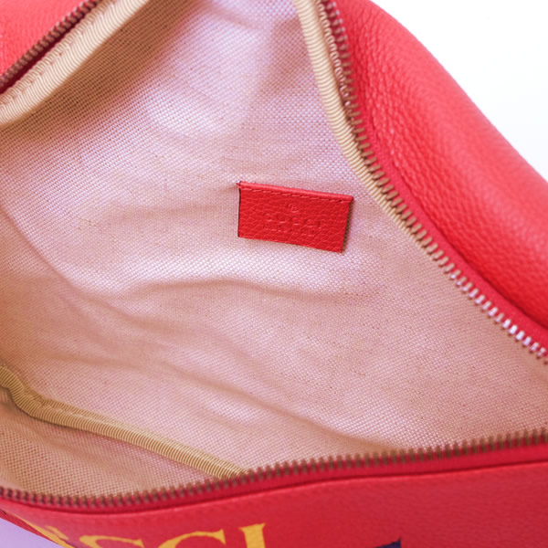 グッチコピー GUCCI ロゴ レザー ボディバッグ ウエストバッグ ベルトバッグ レッド系 [メンズ] 530412 0GDCT 6463 - 商品画像 3