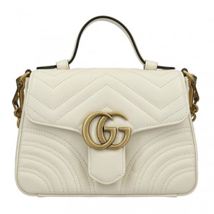 GUCCIスーパーコピー グッチ ハンドバッグ レディース GGマーモント ホワイト 547260 DTDIT 9022 - 商品画像 2