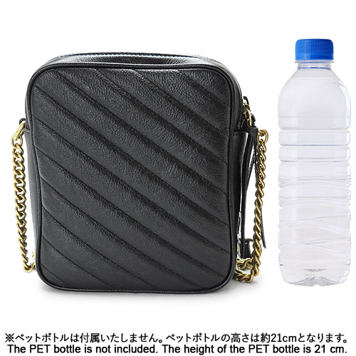 グッチコピー ショルダーバッグ 550155 0OLFT 1000 GUCCI ポシェット GG MARMONT/GGマーモント キルティング レザー ブラック - 商品画像 8