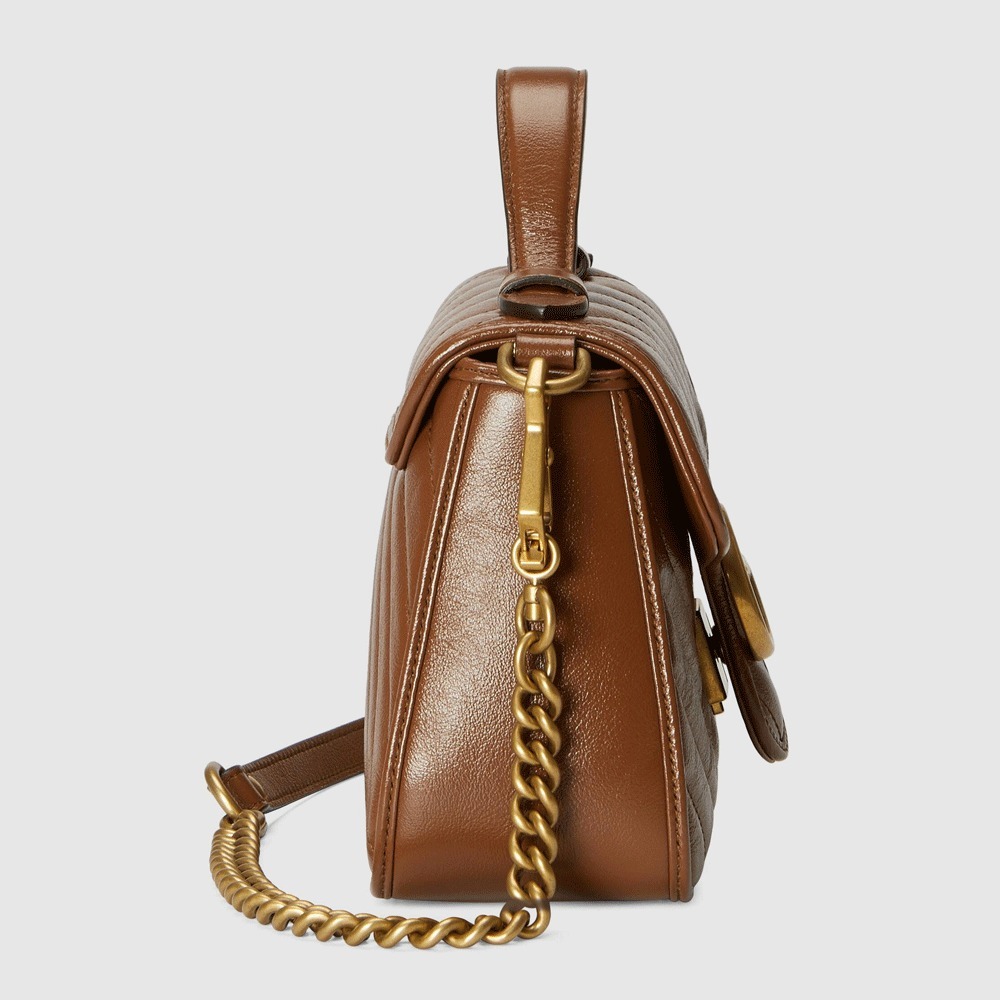 グッチ GUCCI GGマーモント ミニ トップ ハンドルバッグ 583571 0OLFT 2535 - 商品画像 5