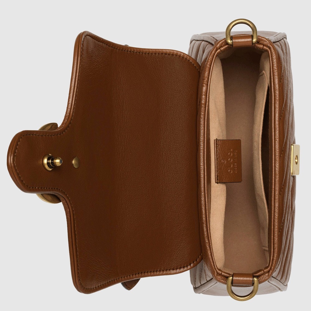 グッチ GUCCI GGマーモント ミニ トップ ハンドルバッグ 583571 0OLFT 2535 - 商品画像 6