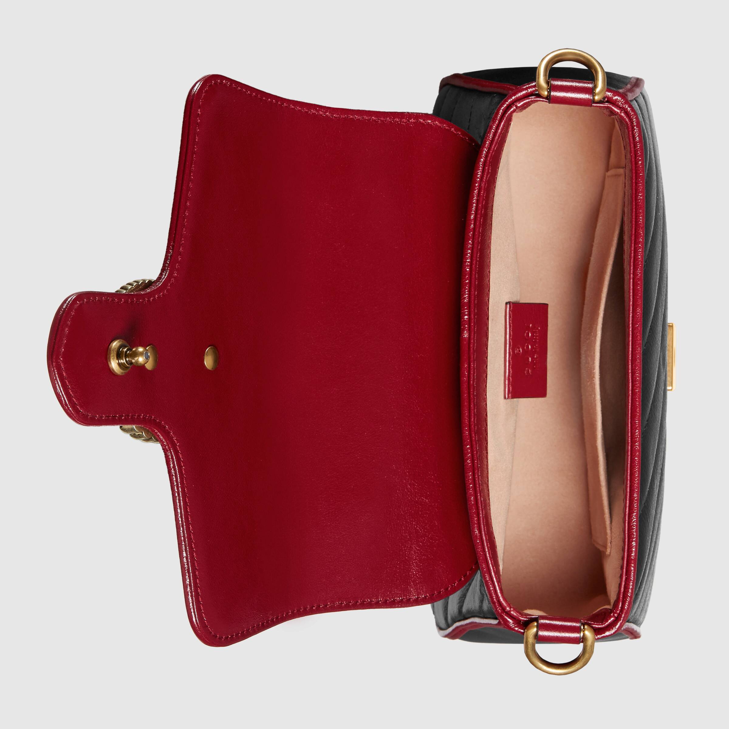 グッチ GUCCI GGマーモント ミニ トップ ハンドルバッグ 583571 0OLFX 8277 - 商品画像 1