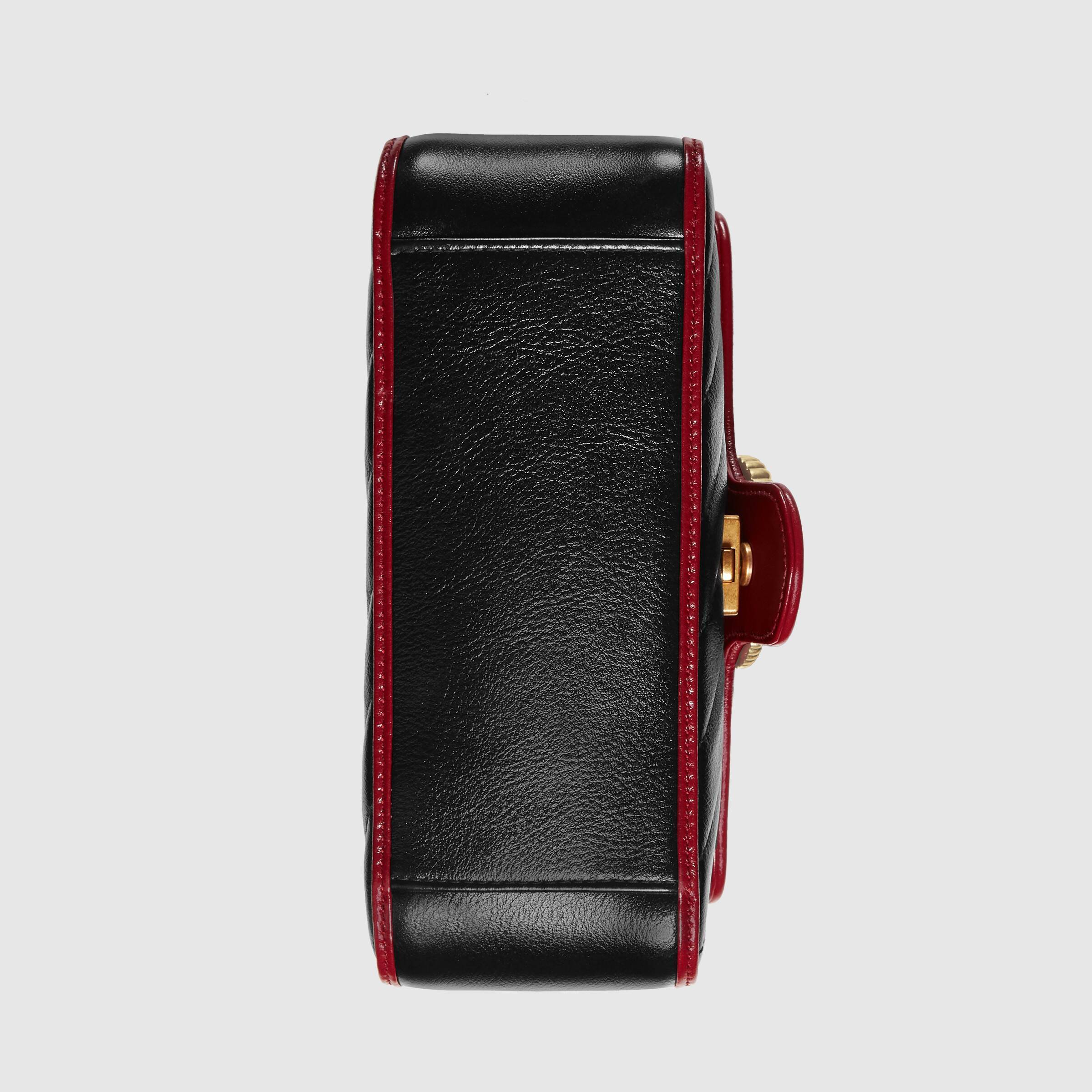 グッチ GUCCI GGマーモント ミニ トップ ハンドルバッグ 583571 0OLFX 8277 - 商品画像 6