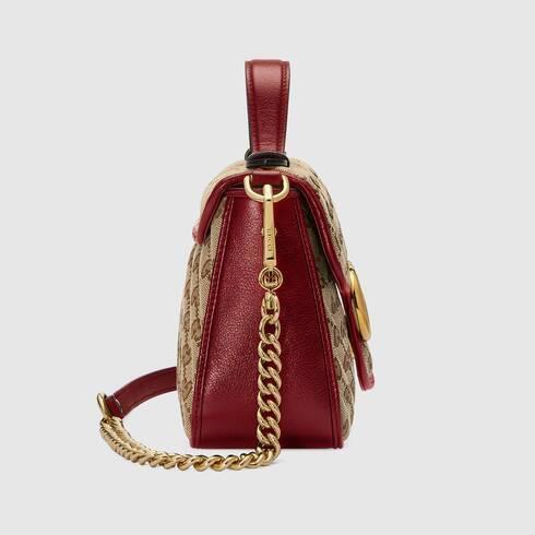 グッチスーパーコピー GUCCI GGマーモント ミニ トップハンドル バッグ 583571 HVKEG 8561 - 商品画像 6