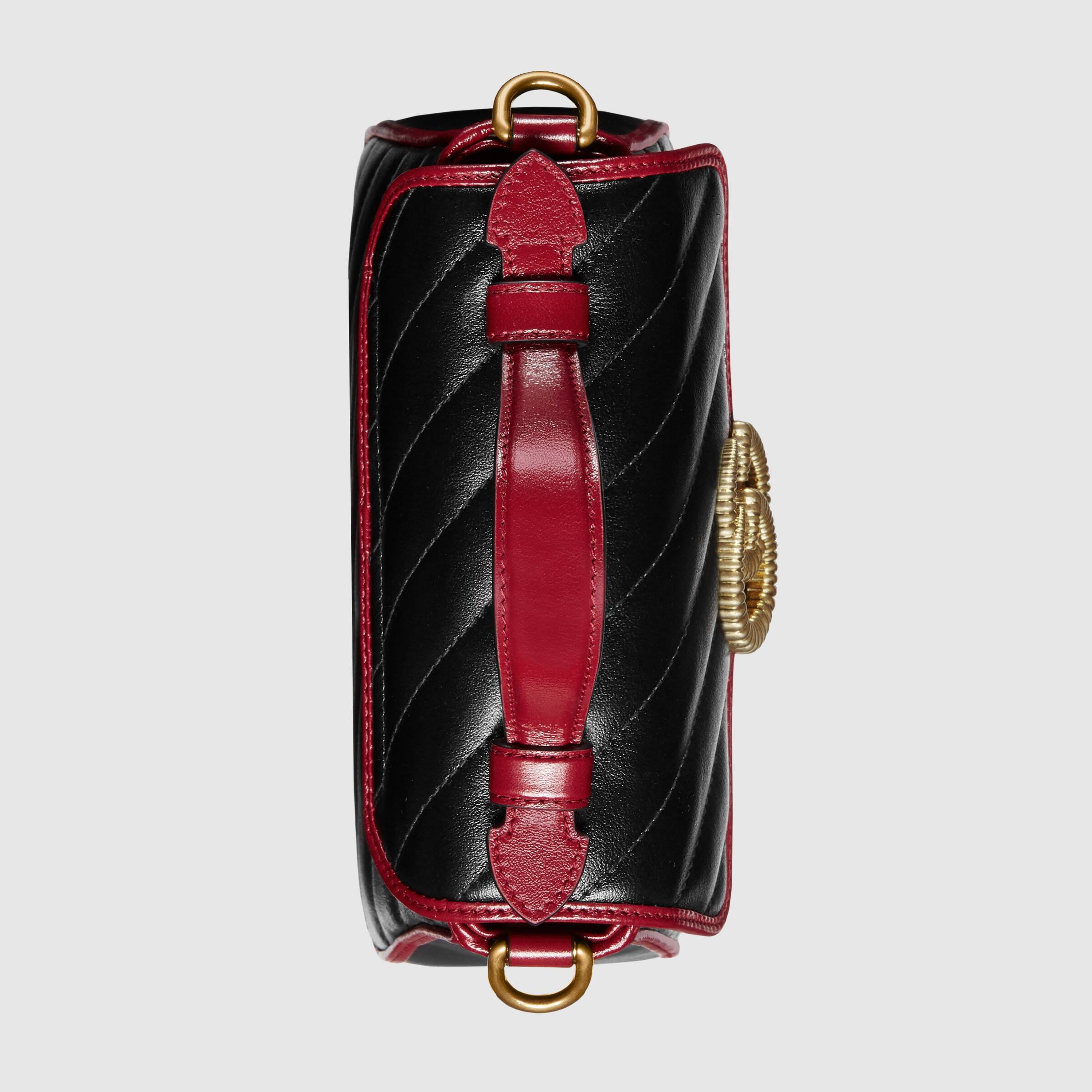 グッチ GUCCI GGマーモント ミニ トップ ハンドルバッグ 583571 0OLFX 8277 - 商品画像 8