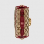 グッチスーパーコピー GUCCI GGマーモント ミニ トップハンドル バッグ 583571 HVKEG 8561 - 商品画像 5