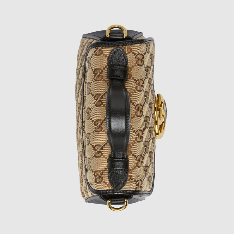 グッチスーパーコピー GUCCI GGマーモント ミニ トップ ハンドルバッグ 583571 HVKEG 9772 - 商品画像 3