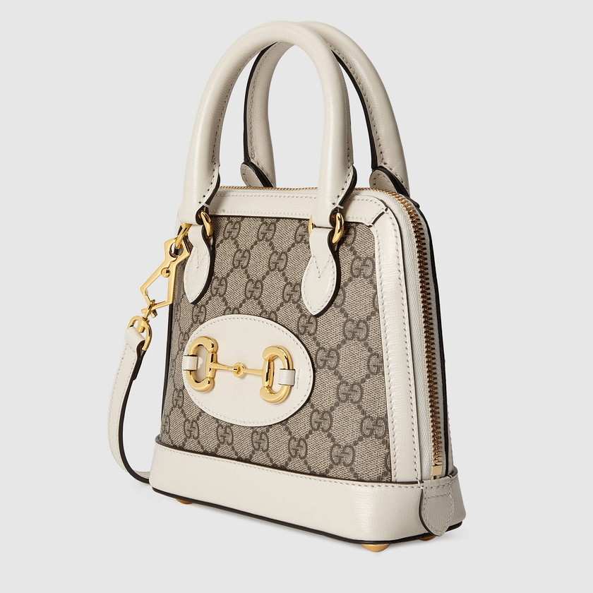 グッチスーパーコピー GUCCI ホースビット 1955 ミニ トップハンドルバッグ 2WAY ショルダーバッグ PVC レザー 640716/621220 92TCG 9761 - 商品画像 4