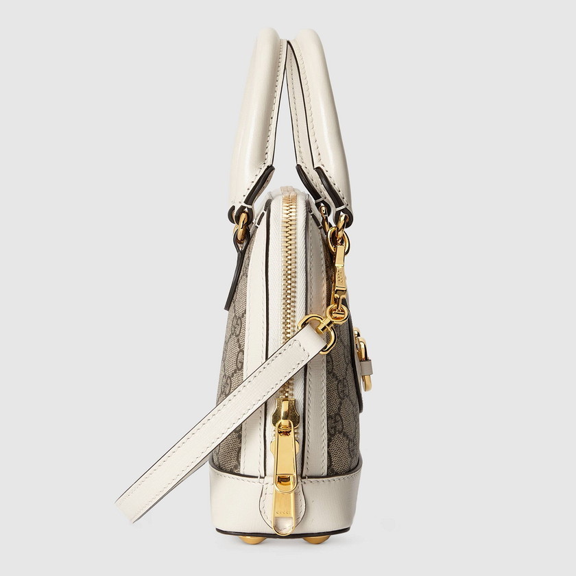 グッチスーパーコピー GUCCI ホースビット 1955 ミニ トップハンドルバッグ 2WAY ショルダーバッグ PVC レザー 640716/621220 92TCG 9761 - 商品画像 6