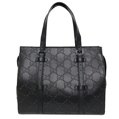 グッチスーパーコピー GUCCI GGエンボス トートバッグ レザー 625774 1W3AN 1000 ブラック - 商品画像 8