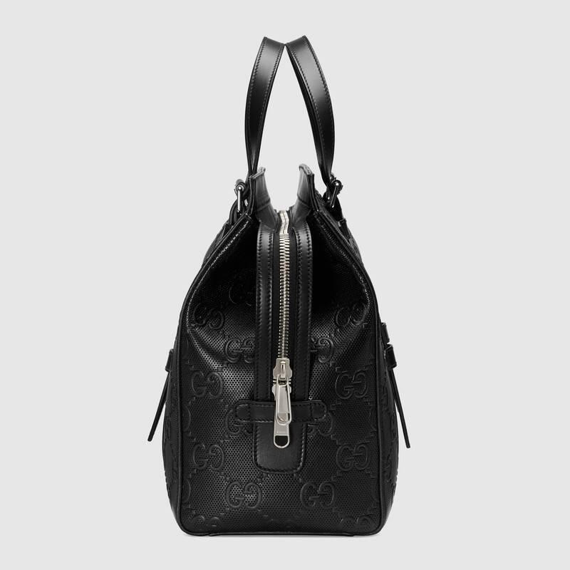 グッチスーパーコピー GUCCI GGエンボス トートバッグ レザー 625774 1W3AN 1000 ブラック - 商品画像 10