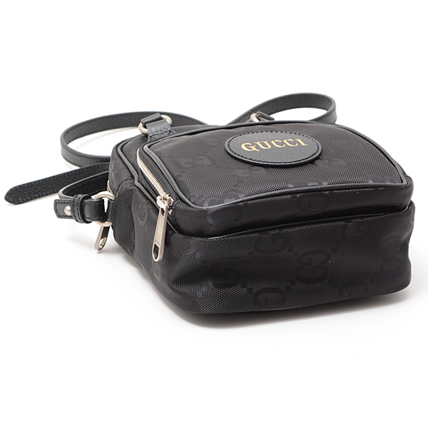 GUCCI グッチ オフサグリッドGGナイロンレザーショルダーバッグ 625850 H9HAN 1000 - 商品画像 8