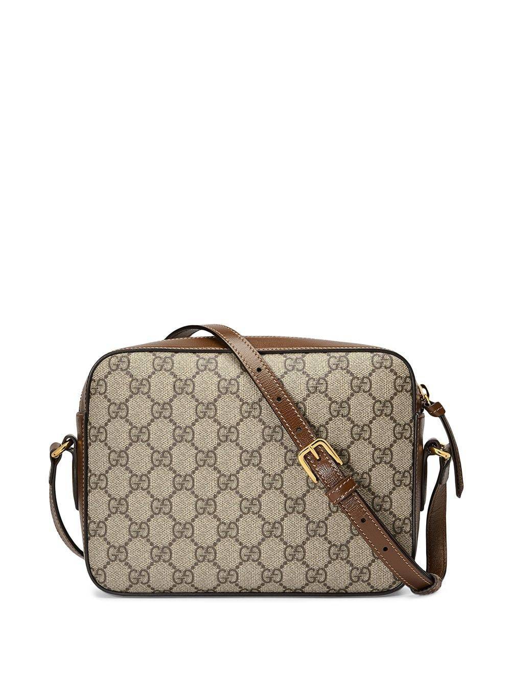 グッチコピー GUCCI ホースビット1955 スモールショルダーバッグ 645454 92TCG 8563 GGスプリームキャンバス ベージュ&ブラウン - 商品画像 6