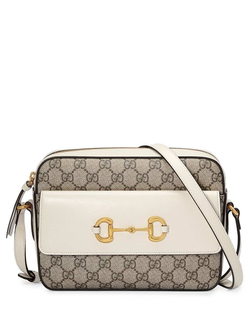 グッチスーパーコピー GUCCI ホースビット1955 スモールショルダーバッグ 645454 92TCG 9761 GGスプリームキャンバス ベージュ＆ホワイト - 商品画像 3