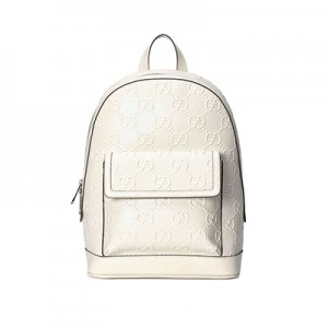 グッチコピー GUCCI GGエンボス バックパック リュックサック レザー ホワイト 658579 1W3BN 1000 - 商品画像 2