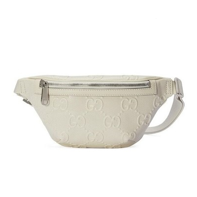 グッチスーパーコピー GUCCI ブラックレザー GGエンボス ベルトバッグ 658582 1W3CN 9022 - 商品画像 8