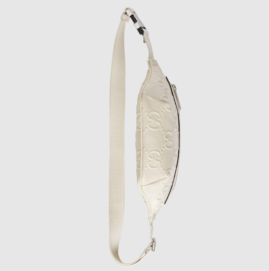 グッチスーパーコピー GUCCI ブラックレザー GGエンボス ベルトバッグ 658582 1W3CN 9022 - 商品画像 3