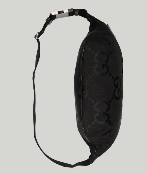 グッチコピー ジャンボGGベルトバック ブラック GGキャンバス ユニセックス ウエストバッグ 696031 UKMDG 1000 - 商品画像 7