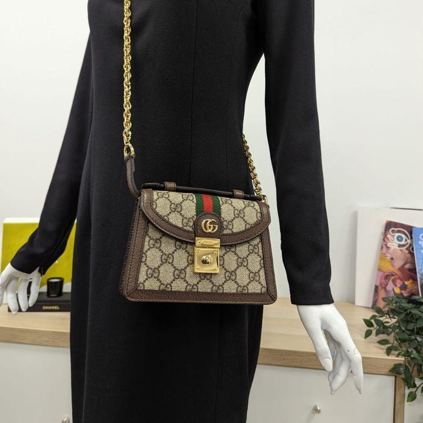 グッチコピー GUCCI オフィディア GG ミニ 2way ショルダー ハンドバッグ 斜め掛け GGキャンバス 696180 96IWG 8745 - 商品画像 3