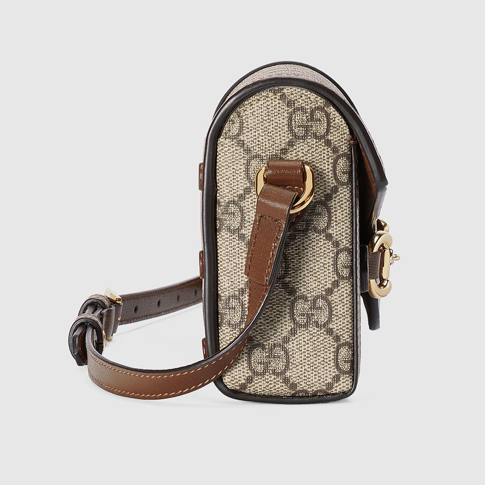 グッチスーパーコピー〔グッチ ホースビット 1955〕ミニバッグ 699296 - 商品画像 5