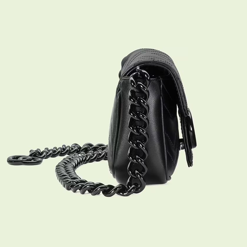 グッチショルダーバッグコピー GGマーモント ベルトバッグ オシャレ 699757 UM8KV 1000 - 商品画像 1
