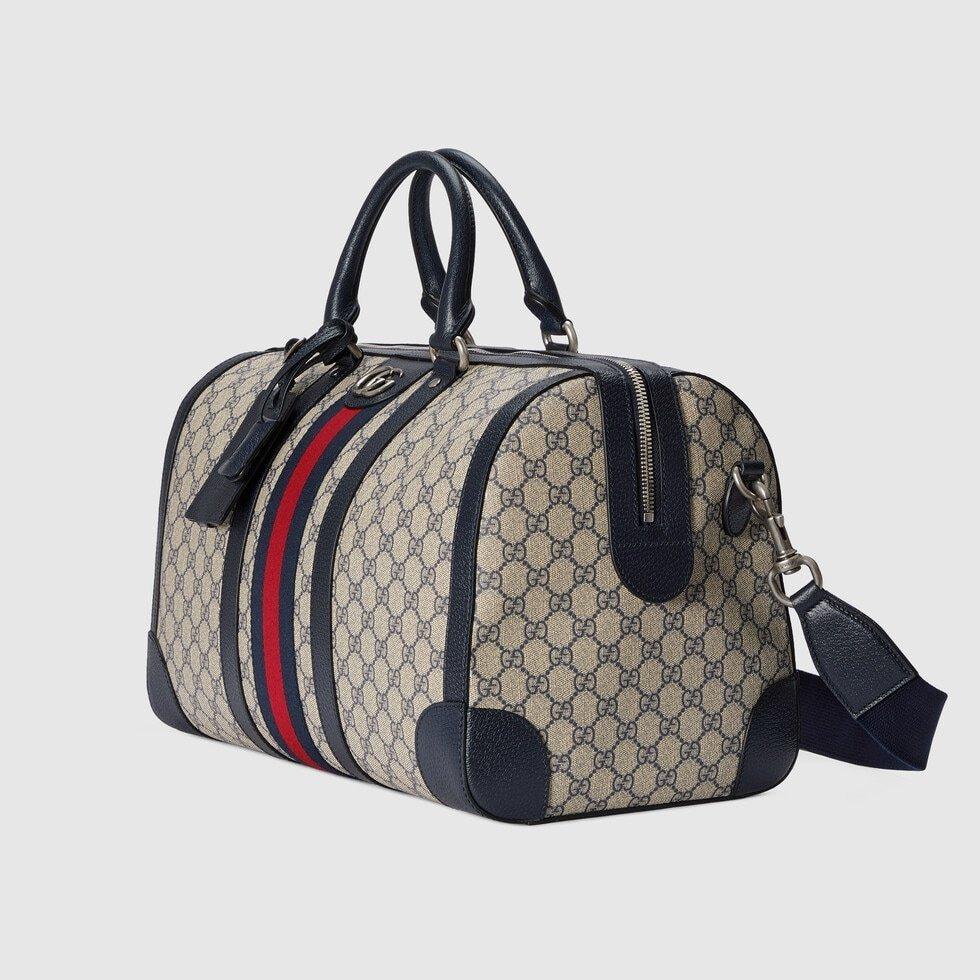 グッチコピー Beige トラベルバッグ メンズ スモール サボイ 724642 9C2SN 4076 - 商品画像 4