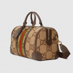 グッチスーパーコピー ブラウン Beige トラベルバッグ メンズ 724642 UKMKG 8396 - 商品画像 9