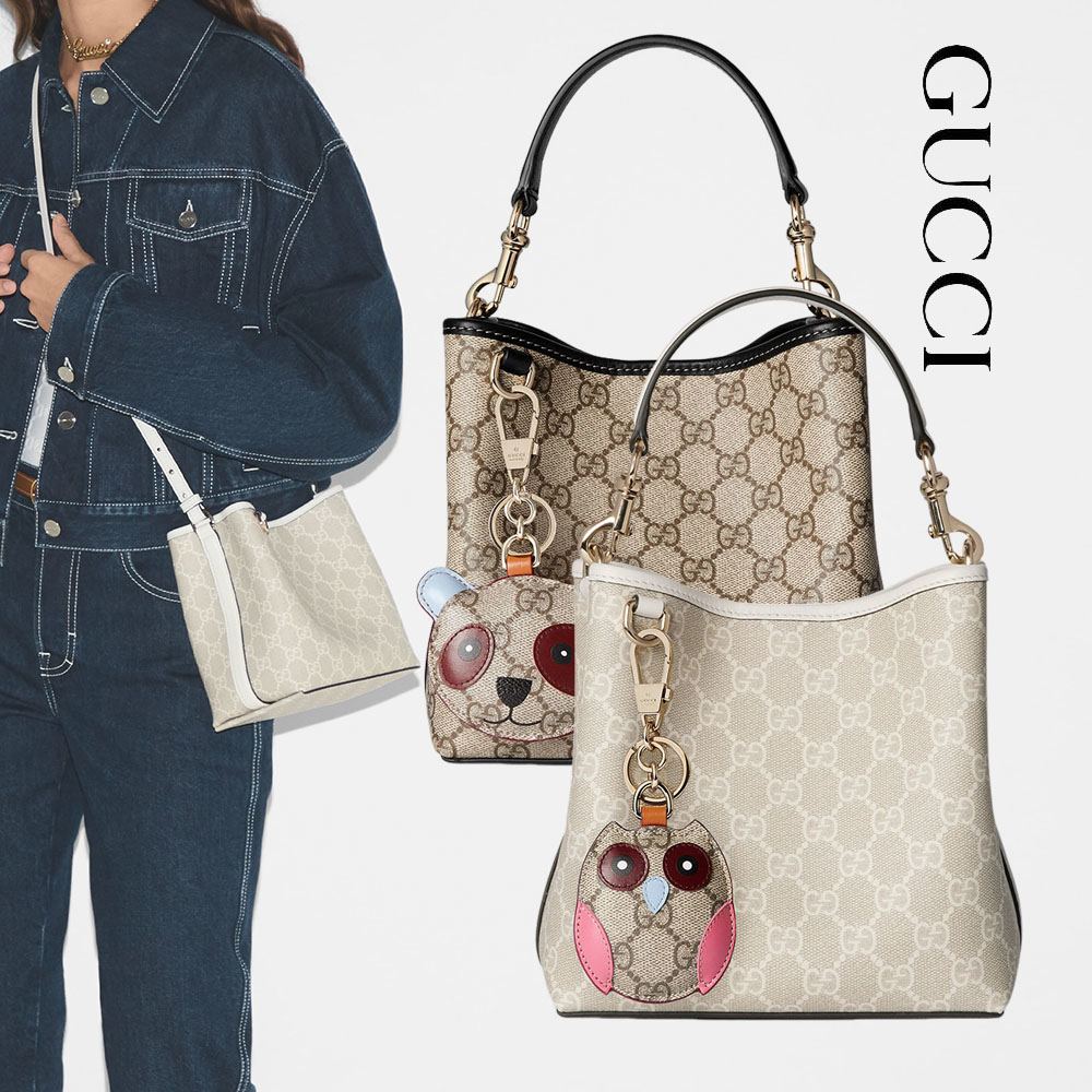 グッチスーパーコピー〔GGエンブレム〕ミニ バケットバッグ 815118 - 商品画像 8