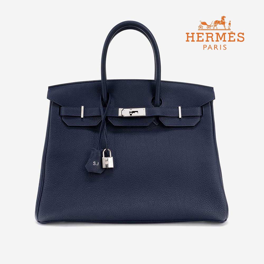 エルメス スーパーコピー バーキン 35cm トゴ ダークブルー H096253MI84 - 商品画像 8