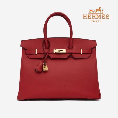 エルメス スーパーコピー バーキン 35cm エプソン ダークレッド H915637PL48 - 商品画像 2