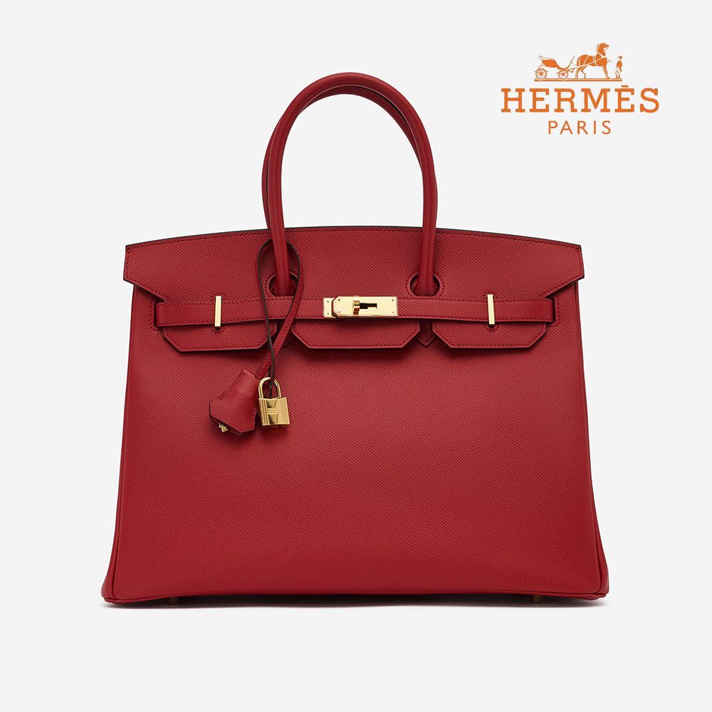 エルメス スーパーコピー バーキン 35cm エプソン ダークレッド H915637PL48 - 商品画像 8