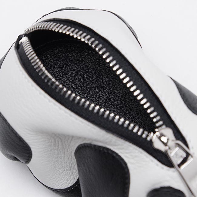 ロエベ/LOEWEスーパーコピー コインケース MONEDERO PANDA SMOOTH CALF BLACK×WHITE ブラック系 19930 jh75 1102 smooth レディース - 商品画像 4