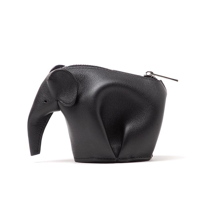 ロエベ/LOEWEスーパーコピー コインケース ANIMAL ELEPHANT SMOOTH CALF BLACK ブラック系 19930j g73 1100 レディース - 商品画像 3