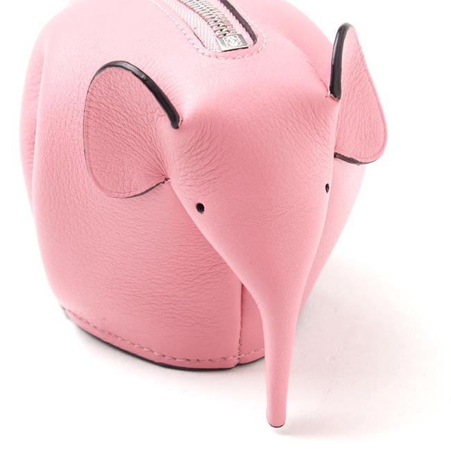 ロエベ/LOEWEコピー コインケース ANIMAL ELEPHANT SMOOTH CALF CANDY ピンク系 19930j g73 3900 レディース - 商品画像 5