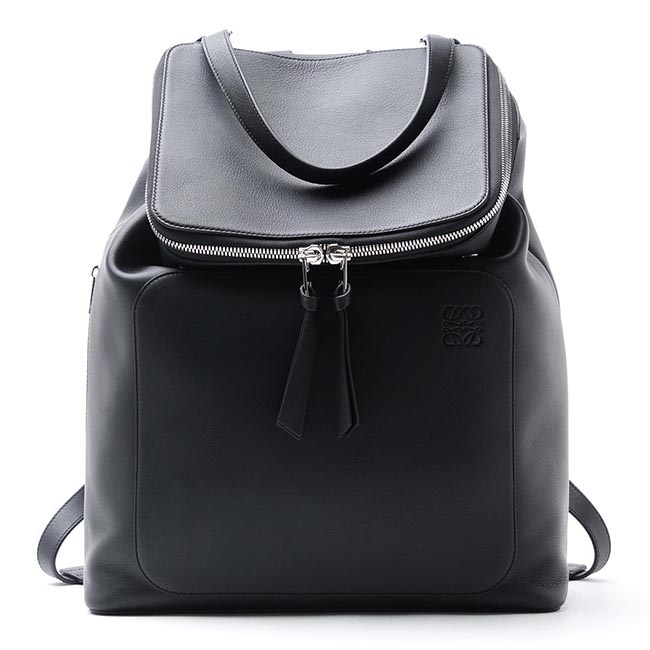 ロエベコピー LOEWE バックパック リュックサック ブラック メンズ バック パック バッグ レザー 革 本革 31630 s53 1100 black GOYA BACKPACK CLASSIC VALF ゴヤ クラシックカーフ - 商品画像 4