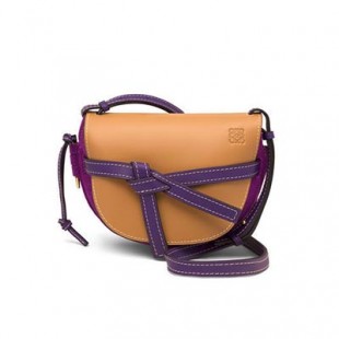 ロエベスーパーコピー LOEWE 新作! ゲートスモールバッグ 差し色キレイなパープル 321.51.T21 - 商品画像 2
