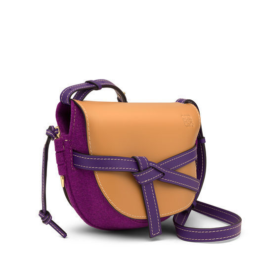 ロエベスーパーコピー LOEWE 新作! ゲートスモールバッグ 差し色キレイなパープル 321.51.T21 - 商品画像 4